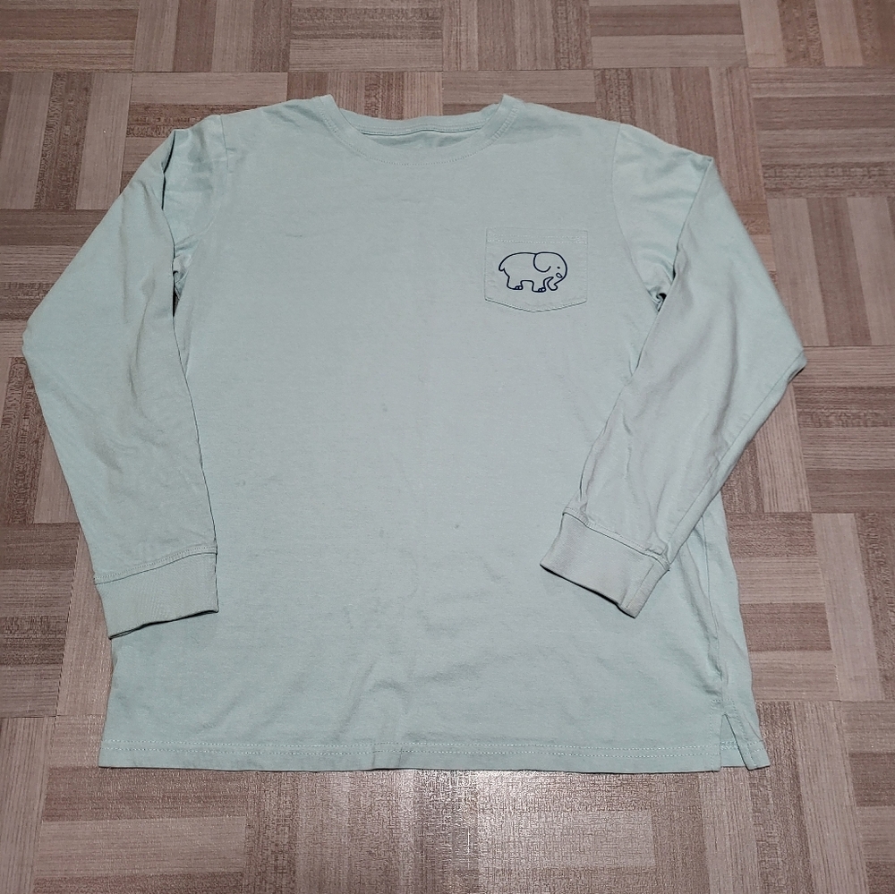 .Ivory Ella blue long sleeve tee. small